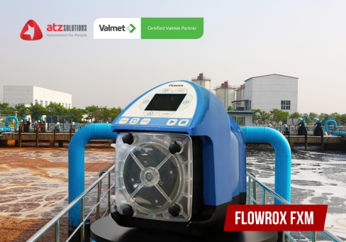 Nâng cấp xử lý nước thải với máy bơm định lượng Flowrox FXM